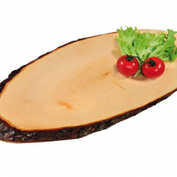 Rinden-Servierbrett  , 35 - 39 x 16 cm