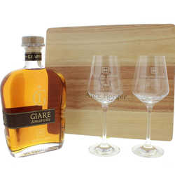Grappa Affinata Amarone, avec gravure