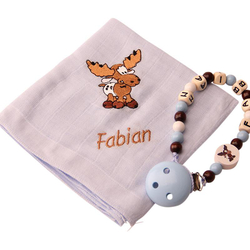 Patte et attache-lolette, personnalisable