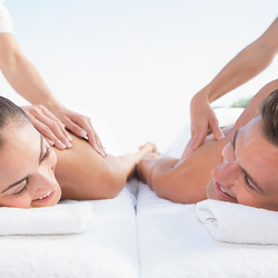 Massage en duo, 60 minutes de relaxation pour 2 personnes au centre de Lausanne