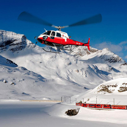 Bernina de haut en bas, Nuit et repas du soir à 5 plats pour 2 personnes