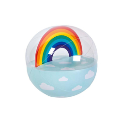 Ballon de plage arc-en-ciel, Ø 35 cm