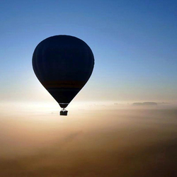 Vol en montgolfière & fondue, Pour 1 personne, avec fondue au fromage spéciale