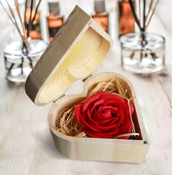 Badeseife, Rose in Herz-Box