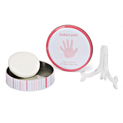 Handabdruck Set, Memory, pink