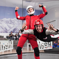 Simulateur de chute libre, 6 vols pour 1 ou 2 personnes