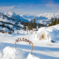 Igloo familial, Pour 2 adultes et 1 enfant
