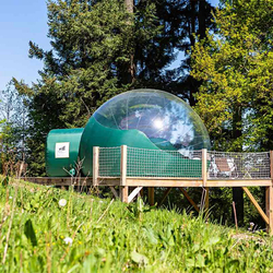 Nuit insolite dans une bulle, 1 nuit la tête dans les étoiles pour 2 personnes avec petit déjeuner 