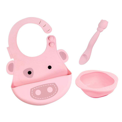 Set repas pour bébé, Pokey le petit cochon