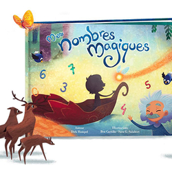 Livre personnalisé pour enfant , Mes nombres magiques 