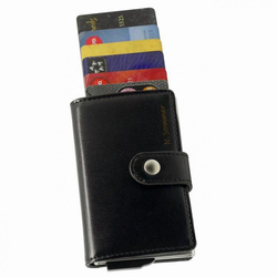 Porte-cartes, Noir, personnalisable