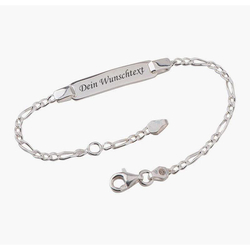 Braccialetto in argento 925, personalizzabile
