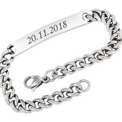 Bracelet en inox, Personnalisable