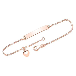 925er Silberarmband vergoldet, personalisiert