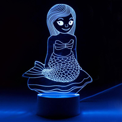 Lampe 3D, Sirène