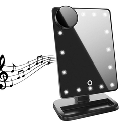 LED Schminkspiegel, Mit Lautsprecher