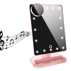 LED Schminkspiegel, Mit Lautsprecher