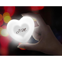 Luce per borsetta, con incisione