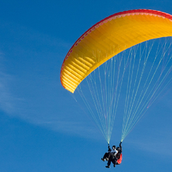 Gleitschirmfliegen, Panoramaflug Ebenalp