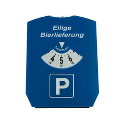 Parkscheibe, Eilige Bierlieferung