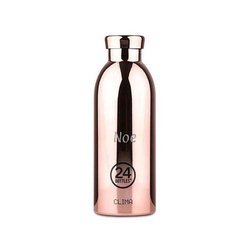 Thermosflasche Rose Gold, von 24Bottles, mit Gravur