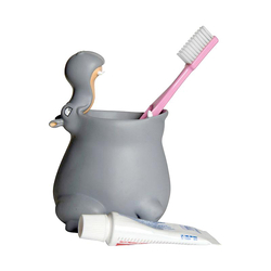 Zahnbürstenbecher, Hippo