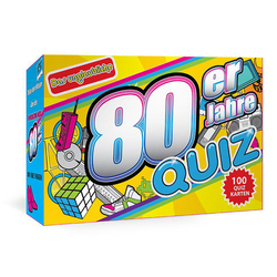 80er Jahre Quiz, Trivia Cards