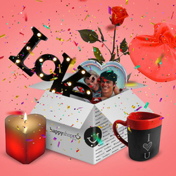 XL Romantik Box, Überraschungen im Wert von über CHF 200.-