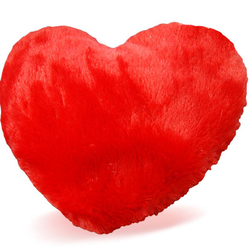 Coussin chauffant coeur, pour le micro-ondes
