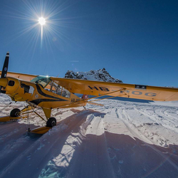 Avion glacier PA-18 " Super Cub", Vol de 60 minutes pour 1 personne