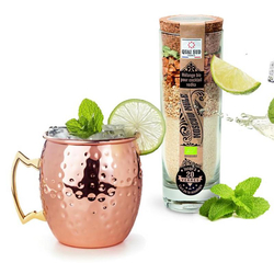 Geschenkset Moscow Mule, Ink. 2 Tassen