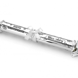 Geburtszertifikathalter Bär, mit Gravur