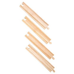 Rails de train, en bois 