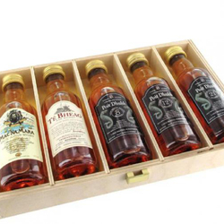 Whisky Collection, 5 Mini Flaschen, personalisierbar