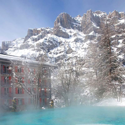 Day spa & repas en Valais, Menu à 3 plats & accès au spa pour 2 personnes