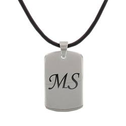 Halskette Edelstahl, personalisierbar