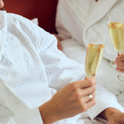 Hammam privatif en duo, 60 min de détente, avec une coupe de vin mousseux