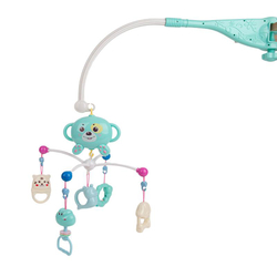 Mobile avec hochets, avec musique