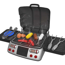 BBQ Grill, avec accessoires 