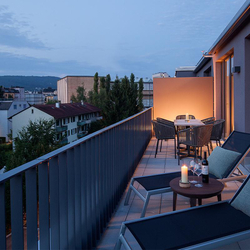 Rooftop Übernachtung in Zürich, Luxus-Suite Übernachtung inkl. Frühstück & Spa