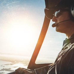 Vol d’initiation en hélico R44, 30 minutes au départ de Sion, 1 personne