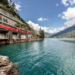 Bernina express, da Coira a Tirano