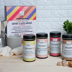 Kaffee Geschenkset, 6 gemahlene Kaffeesorten