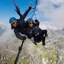 Vol biplace en parapente, Au-dessus du Jura bernois | pour 1 personne