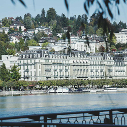 5* Übernachtung in Luzern, inkl. Frühstück im Grand Hotel National für 2 Personen