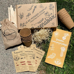 Abonnement potager biologique, livraison à la maison pour 4 saisons tous les 3 mois