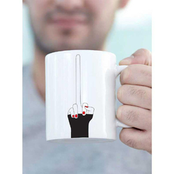 Tasse, Mittelfinger