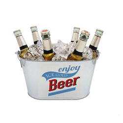 Seau à bière, avec décapsuleur