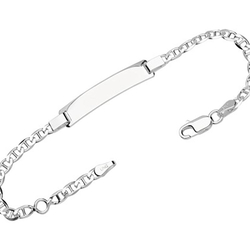 Silberarmband Lea, Personalisierbar