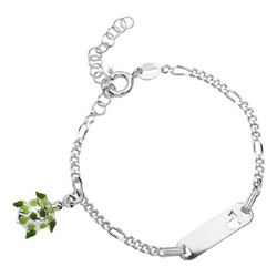 Bracelet enfant Tortue, avec gravure